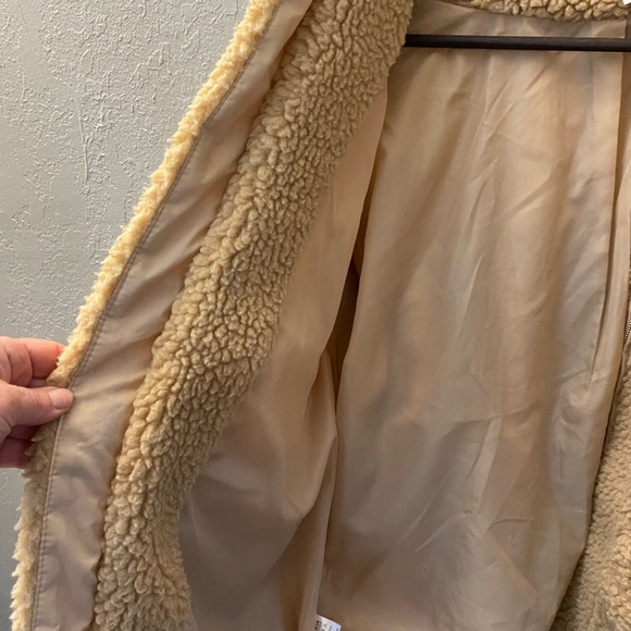 Sherpa Teddy Jacket, oversized,lined - Picture 4 of 8